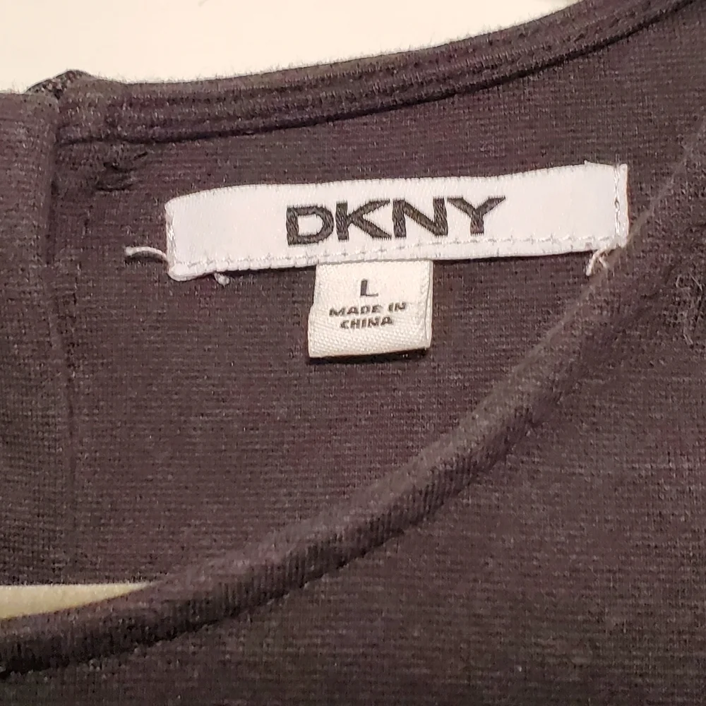 DKNY Black and Pink Dress- Girls- Size Large